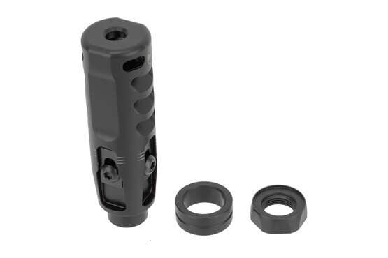 5.56 X1 Adjustable Compensator by Ultradyne features an Adjustable Port Door System that creates optimal muzzle control